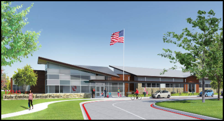 Early Childhood School Main Entry Rendering 